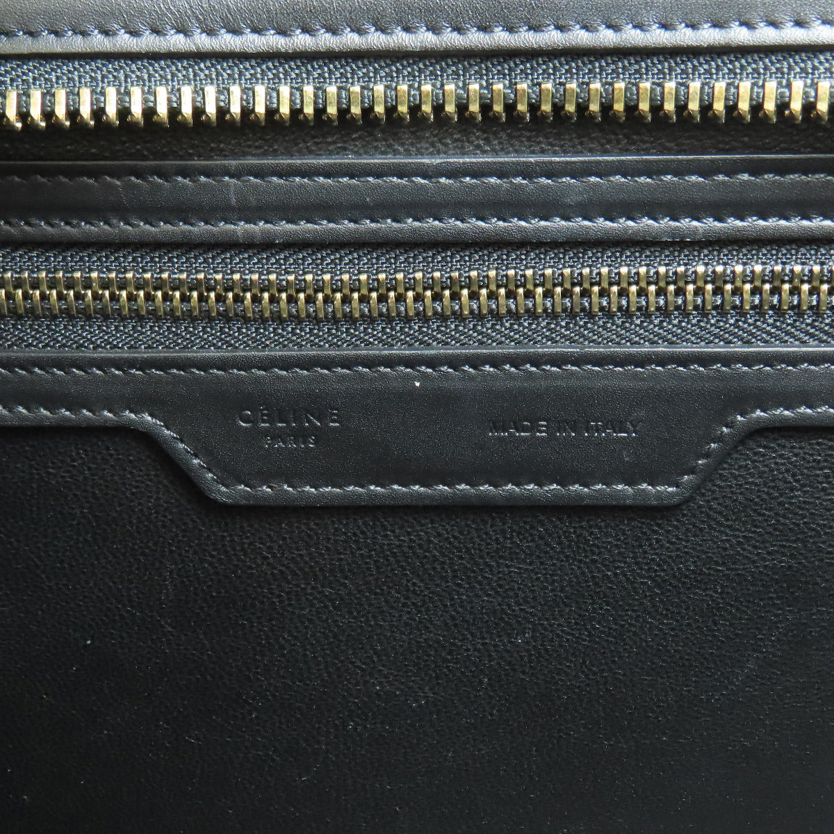 CELINE Luggage micro Handbag Calf Ladies [Used]