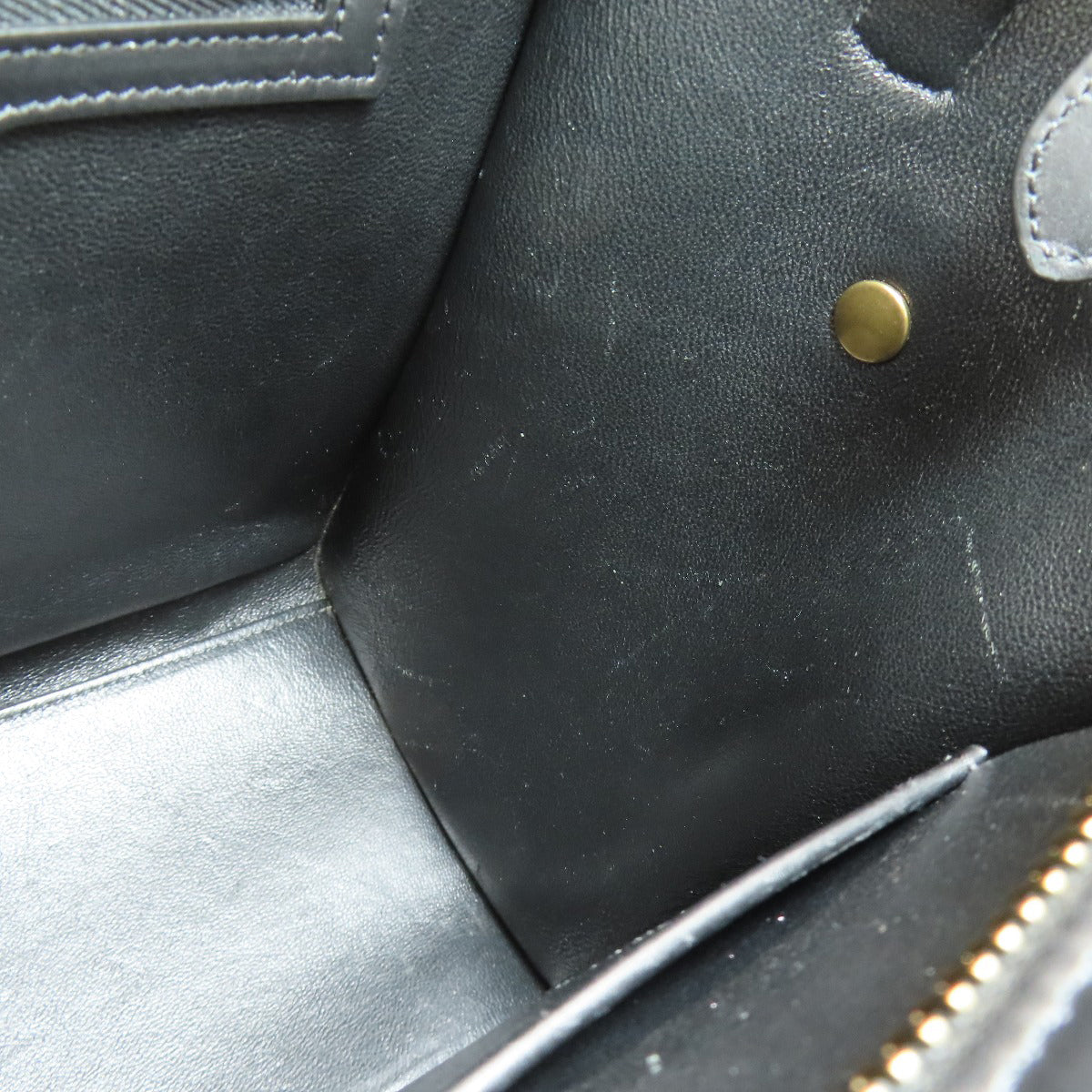 CELINE Luggage micro Handbag Calf Ladies [Used]