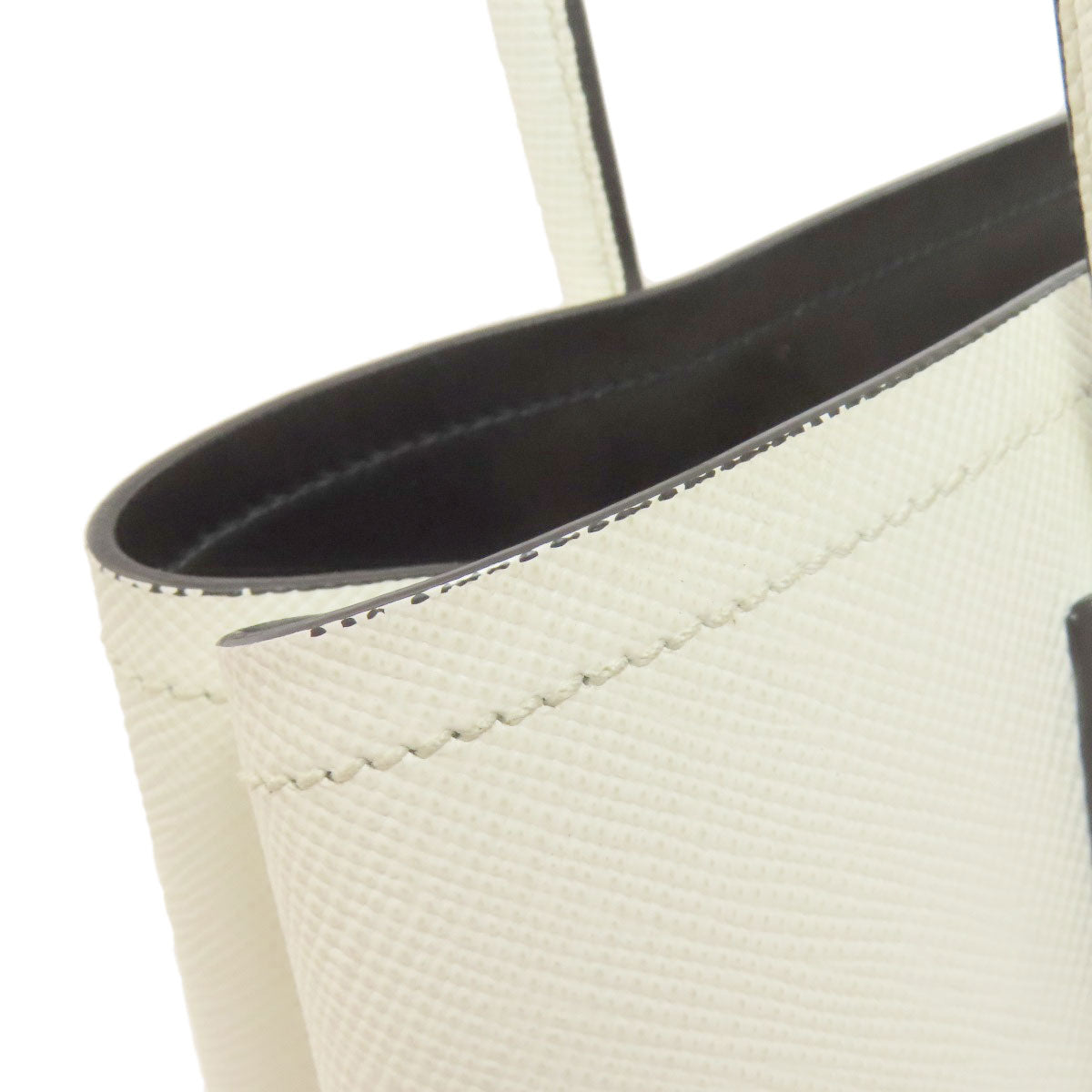 PRADA 1BG887 Double Medium 2WAY Tote Bag Safiano Ladies [Used]