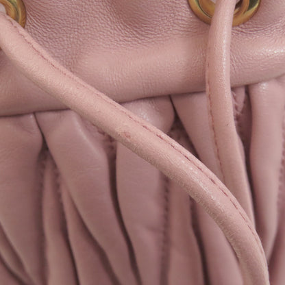 MIUMIU 5BE014 Matelasse Baguette Bag Shoulder Bag Calf Ladies [Used]