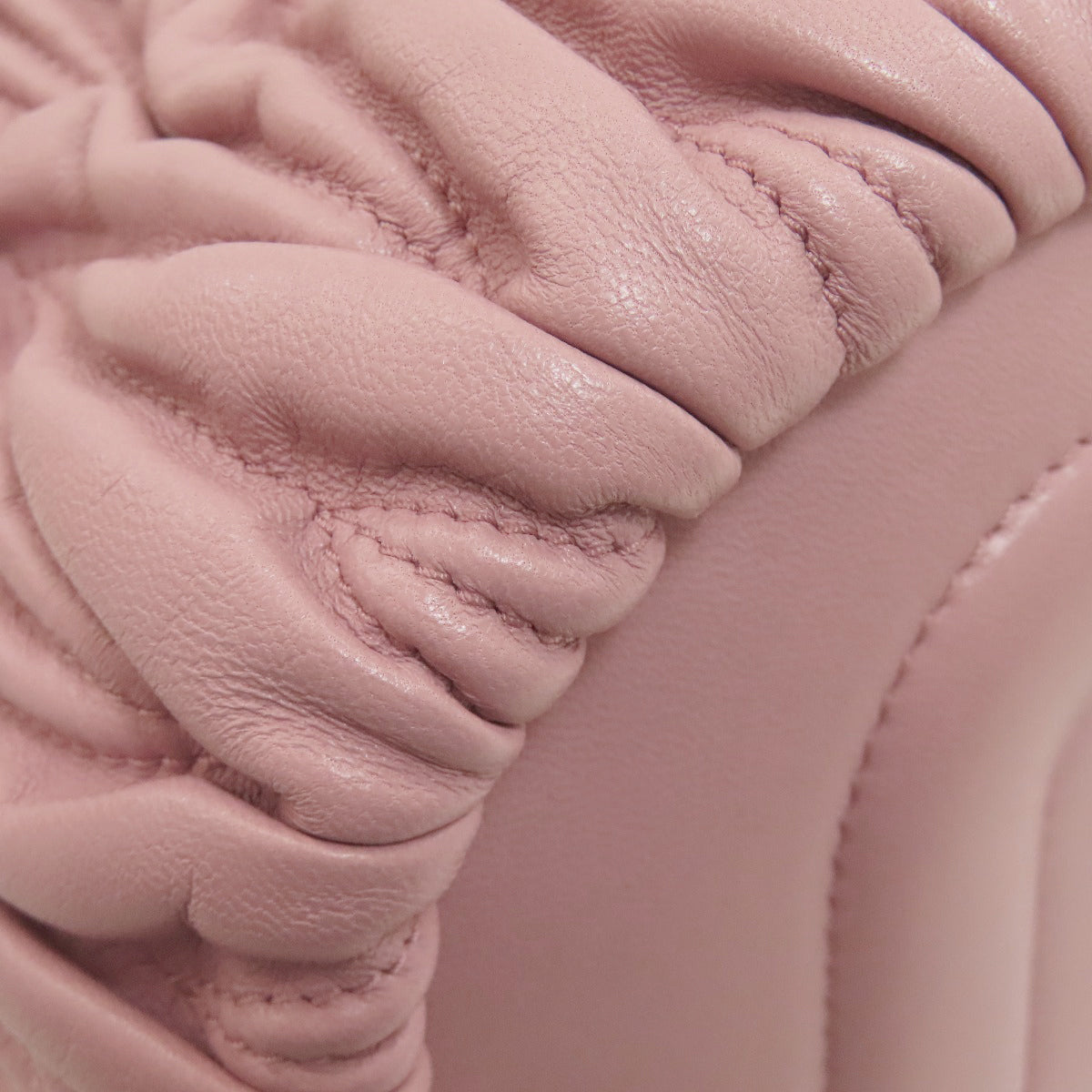 MIUMIU 5BE014 Matelasse Baguette Bag Shoulder Bag Calf Ladies [Used]