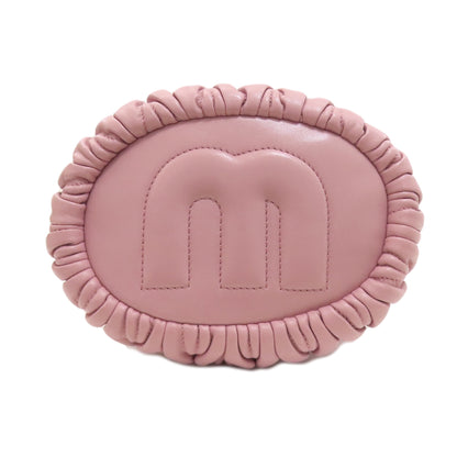 MIUMIU 5BE014 Matelasse Baguette Bag Shoulder Bag Calf Ladies [Used]