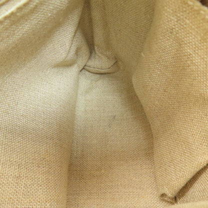 GUCCI 607723 GG Signature Microsima Outlet Shoulder Bag Leather Ladies [Used]