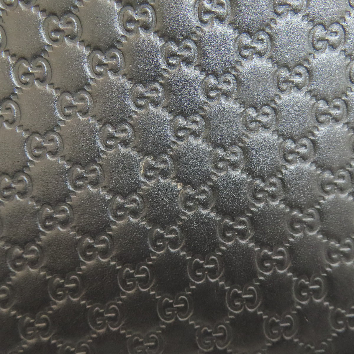 GUCCI 607723 GG Signature Microsima Outlet Shoulder Bag Leather Ladies [Used]