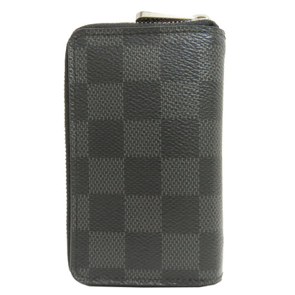 LOUIS VUITTON N6076 Zippy coin purse coin purse Damier canvas Ladies [Used]