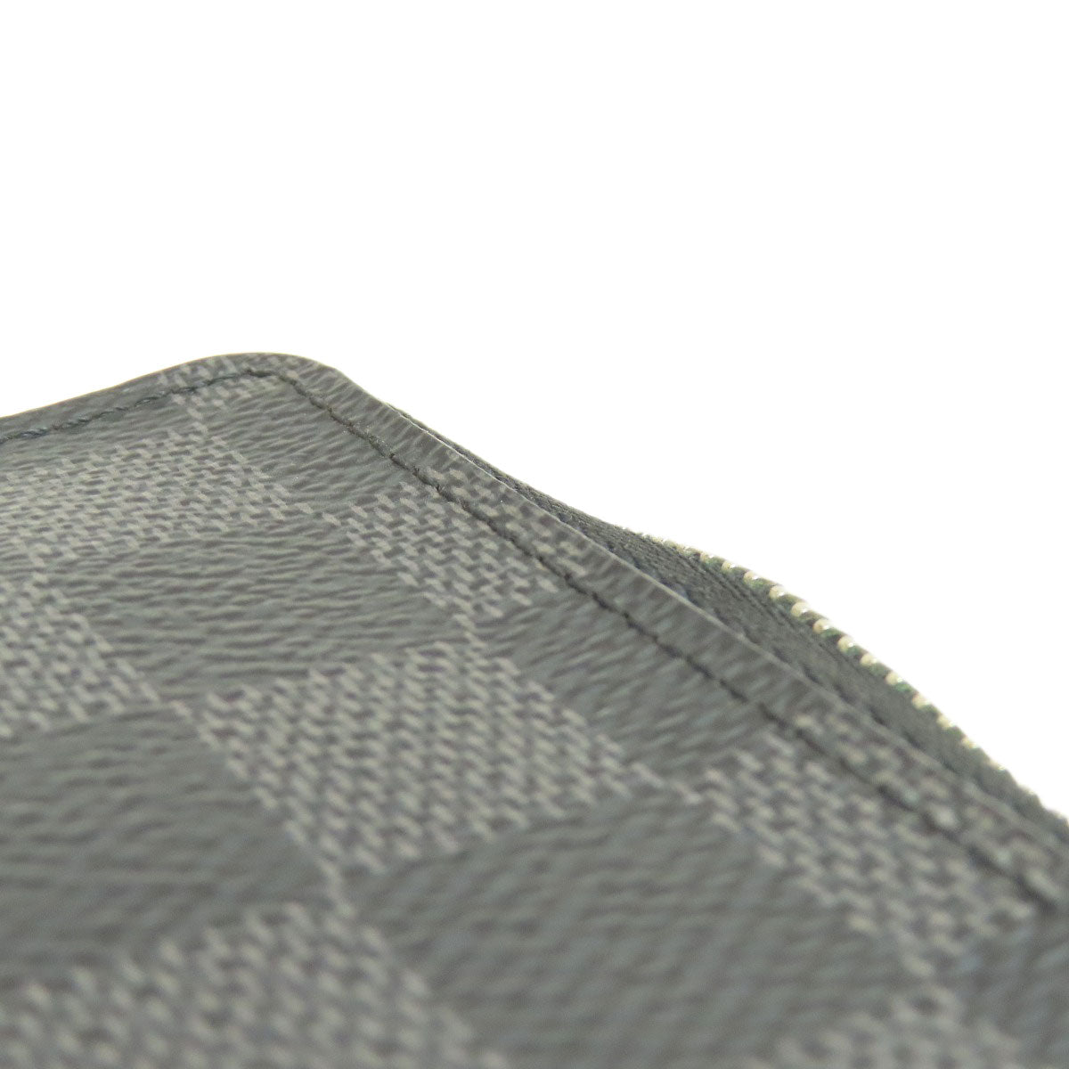 LOUIS VUITTON N6076 Zippy coin purse coin purse Damier canvas Ladies [Used]