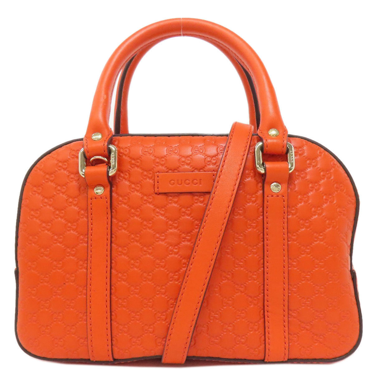 グッチ 510289 マイクロシマ アウトレット 2WAY ハンドバッグ カーフ レディース 【中古】【GUCCI】