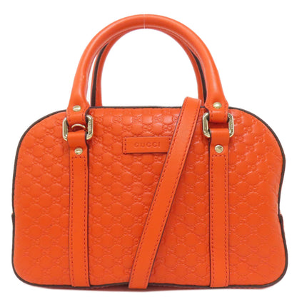 グッチ 510289 マイクロシマ アウトレット 2WAY ハンドバッグ カーフ レディース 【中古】【GUCCI】