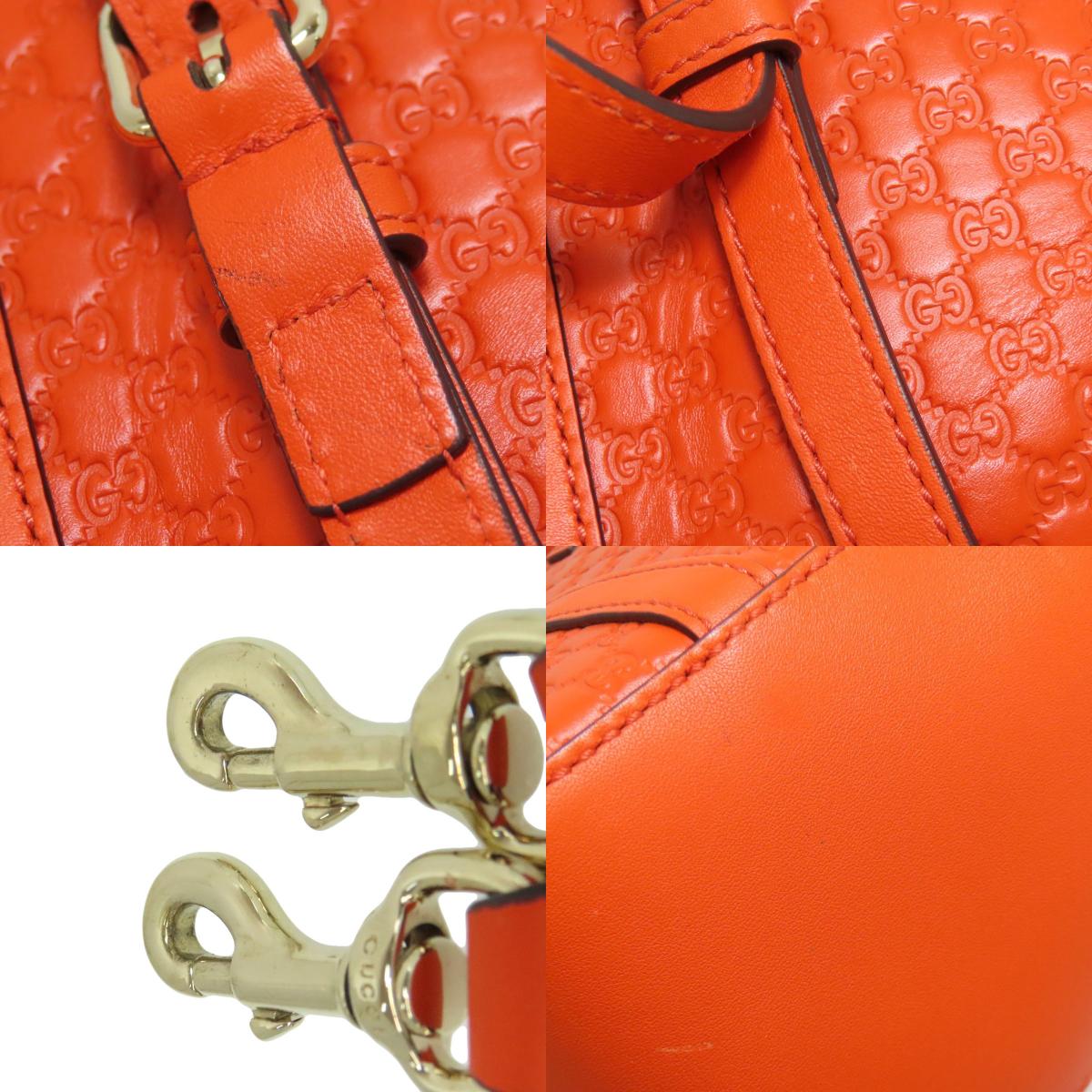 グッチ 510289 マイクロシマ アウトレット 2WAY ハンドバッグ カーフ レディース 【中古】【GUCCI】