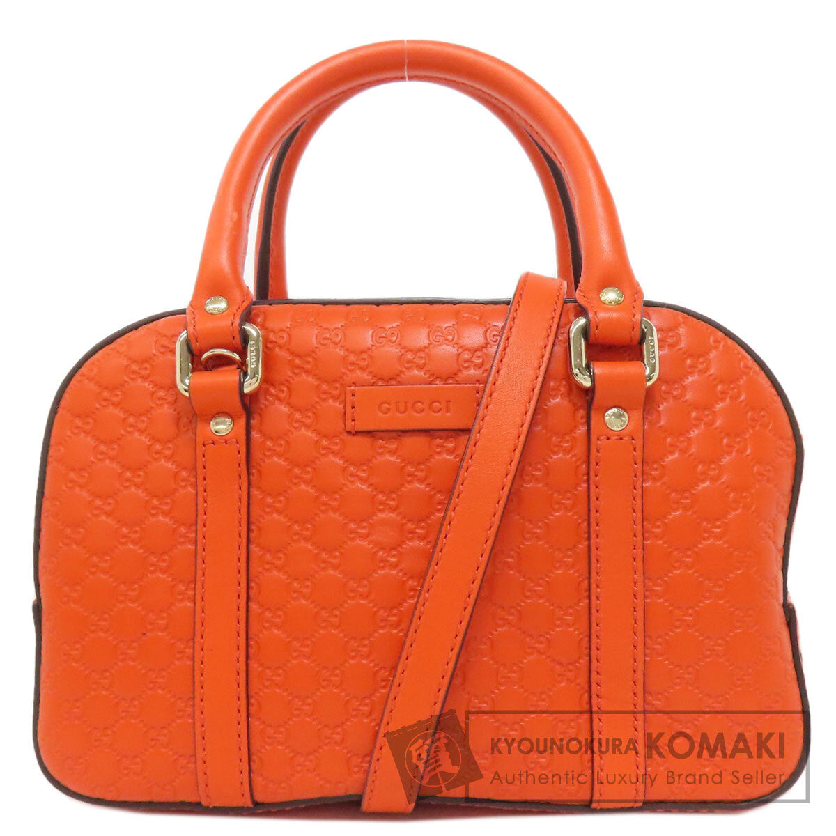 グッチ 510289 マイクロシマ アウトレット 2WAY ハンドバッグ カーフ レディース 【中古】【GUCCI】