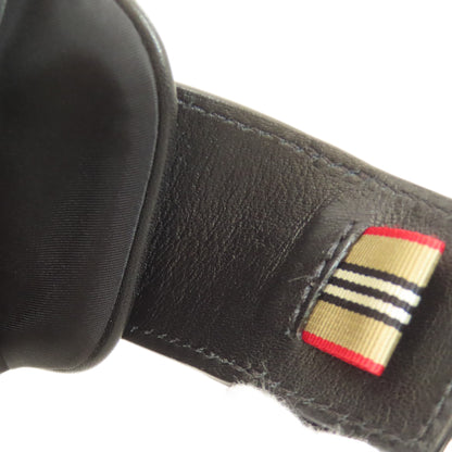 BURBERRY logo Hip bag, waist bag Nylon Ladies [Used]