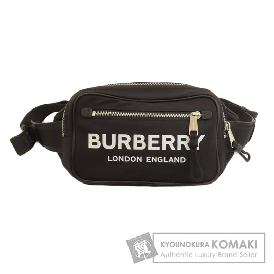 BURBERRY logo Hip bag, waist bag Nylon Ladies [Used]