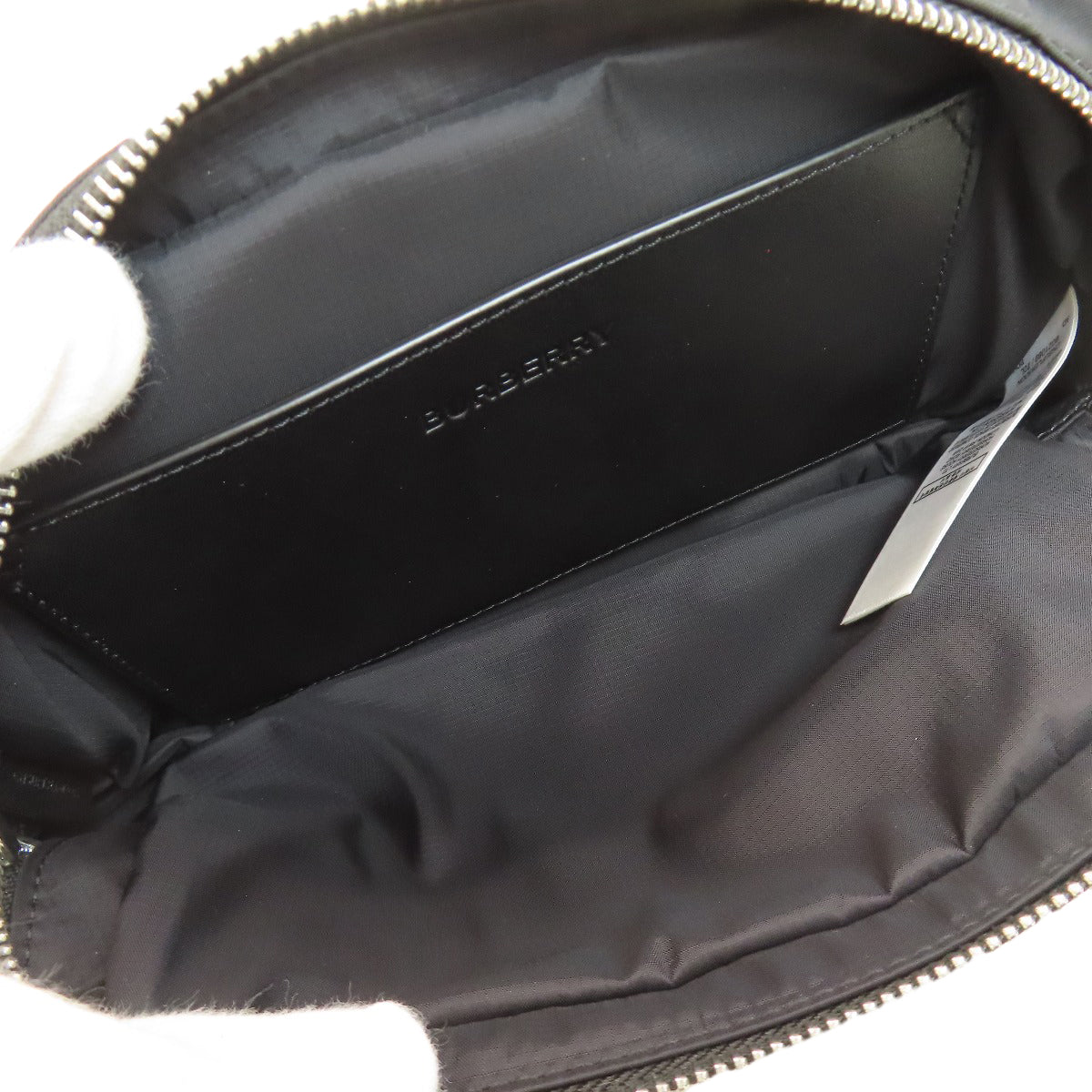 BURBERRY logo Hip bag, waist bag Nylon Ladies [Used]