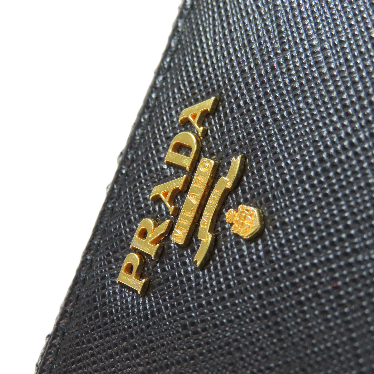 PRADA Zip wallet Bifold Wallet with Coin Pocket Safiano Ladies [Used]