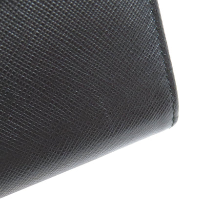PRADA Zip wallet Bifold Wallet with Coin Pocket Safiano Ladies [Used]