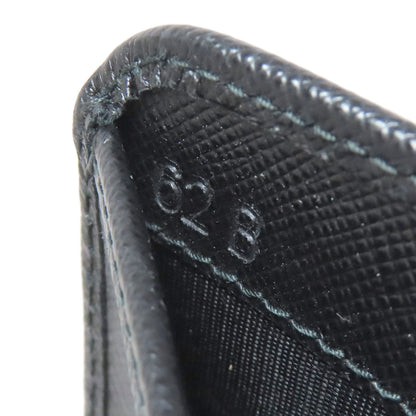 PRADA Zip wallet Bifold Wallet with Coin Pocket Safiano Ladies [Used]