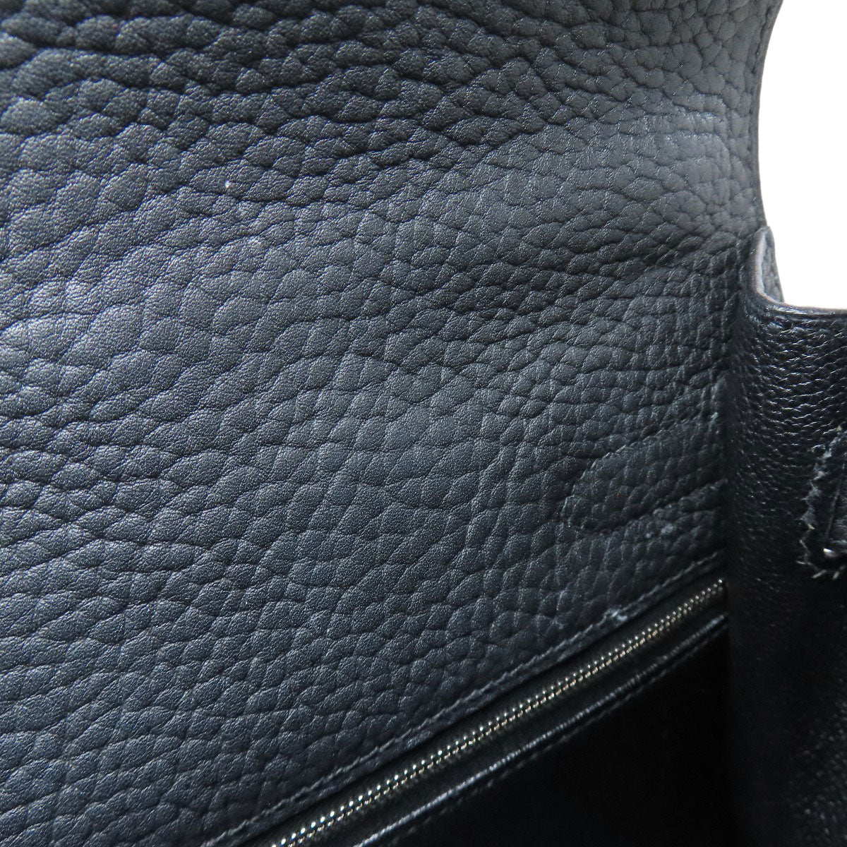 HERMES Kelly 32 Outside Stitching SilverHardware Handbag Fjord Ladies [Used]