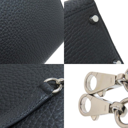 HERMES Kelly 32 Outside Stitching SilverHardware Handbag Fjord Ladies [Used]