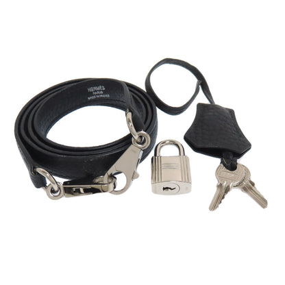 HERMES Kelly 32 Outside Stitching SilverHardware Handbag Fjord Ladies [Used]