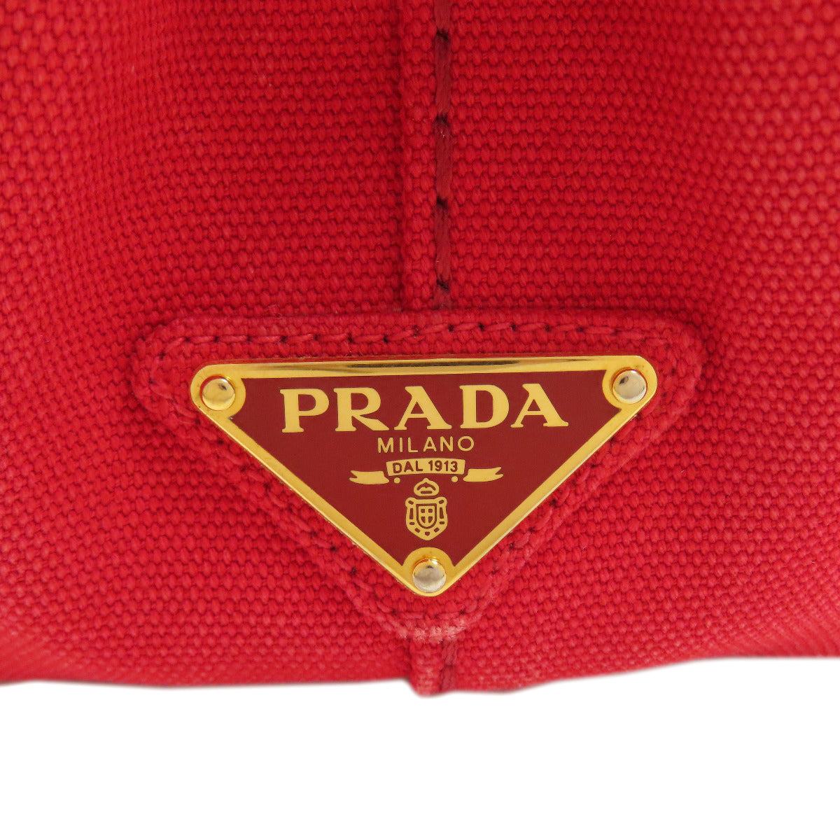 PRADA Canapa mini 2 WAY Handbag Canvas Ladies [Used]