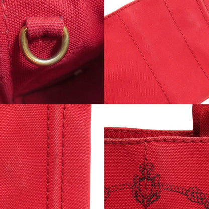 PRADA Canapa mini 2 WAY Handbag Canvas Ladies [Used]