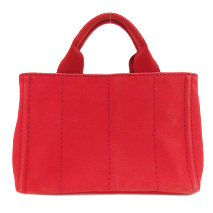 PRADA Canapa mini 2 WAY Handbag Canvas Ladies [Used]
