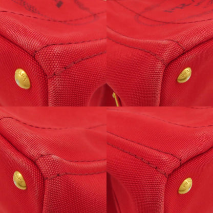 PRADA Canapa mini 2 WAY Handbag Canvas Ladies [Used]