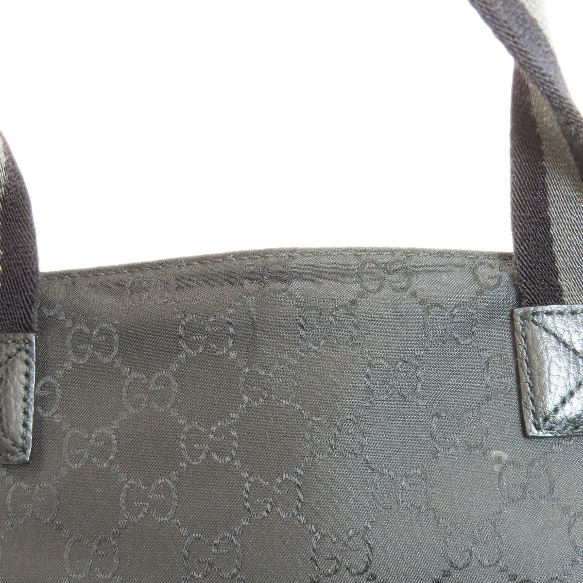 GUCCI 449178 GG outlet Tote Bag Nylon Ladies [Used]