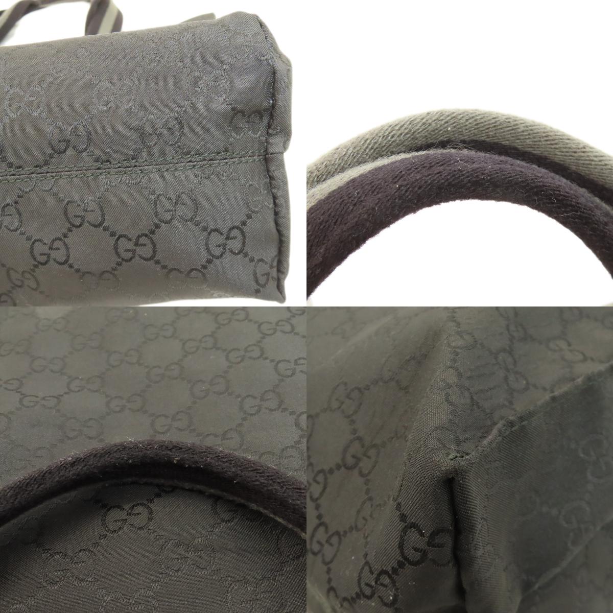 GUCCI 449178 GG outlet Tote Bag Nylon Ladies [Used]