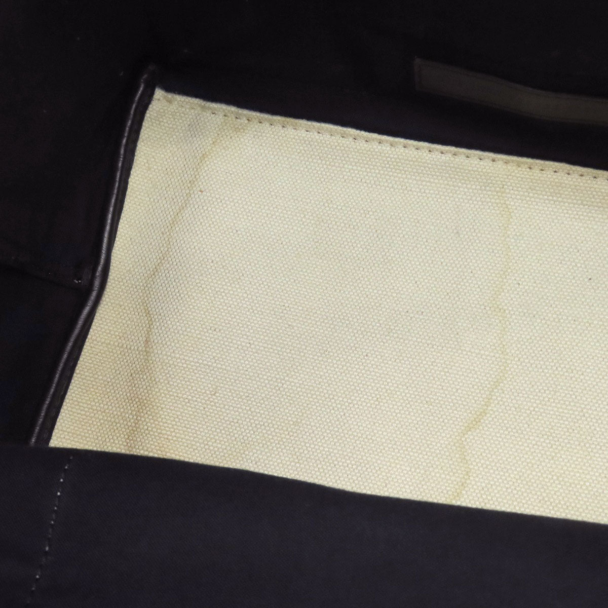 BALENCIAGA NAVY CABAS Tote Bag Canvas Ladies [Used]