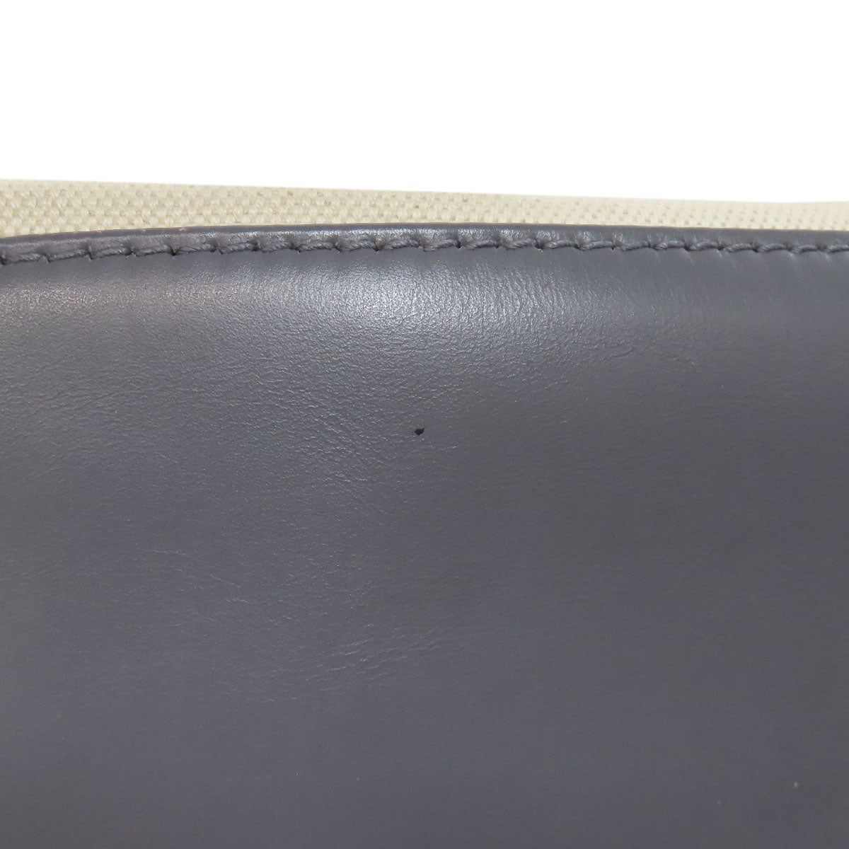 BALENCIAGA NAVY CABAS Tote Bag Canvas Ladies [Used]