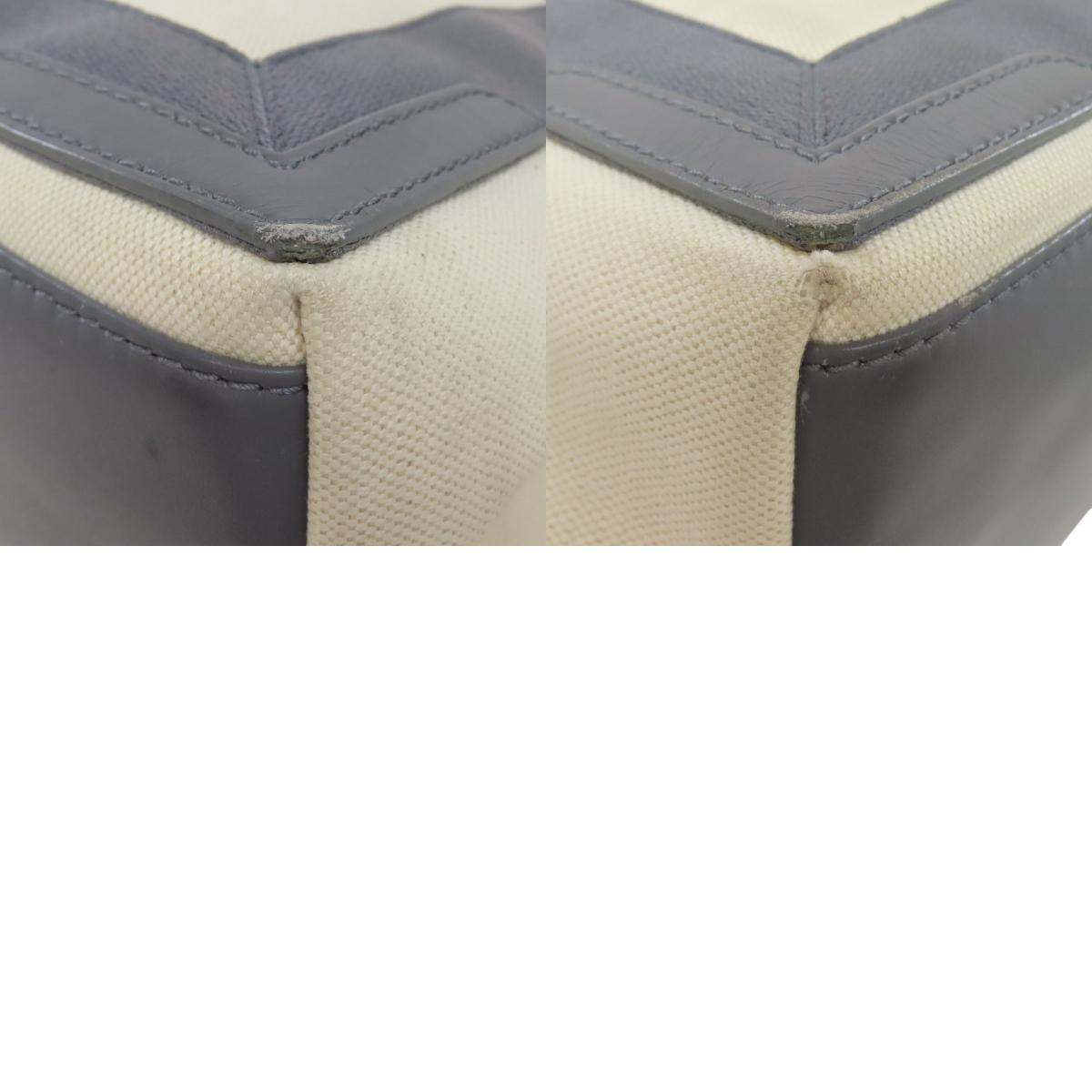 BALENCIAGA NAVY CABAS Tote Bag Canvas Ladies [Used]