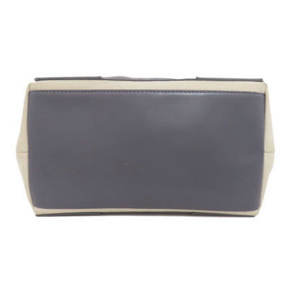 BALENCIAGA NAVY CABAS Tote Bag Canvas Ladies [Used]