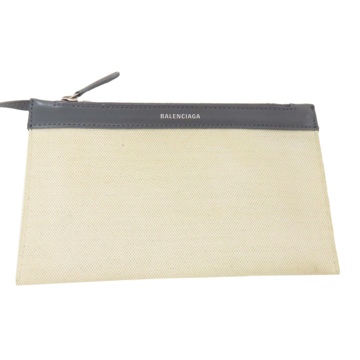 BALENCIAGA NAVY CABAS Tote Bag Canvas Ladies [Used]