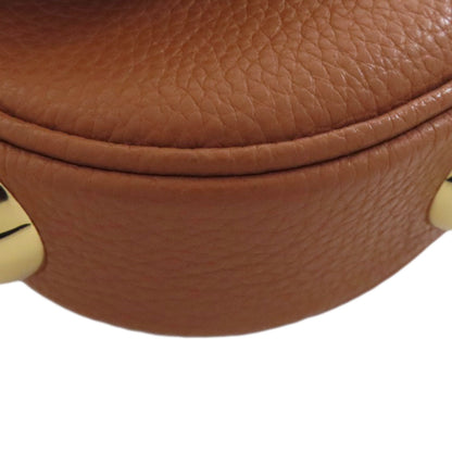 Salvatore Ferragamo Gancini Hardware engraved Shoulder Bag Leather Ladies [Used]