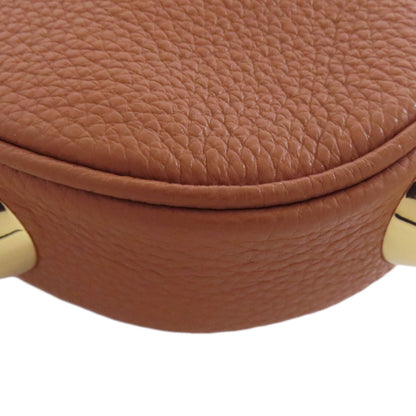 Salvatore Ferragamo Gancini Hardware engraved Shoulder Bag Leather Ladies [Used]