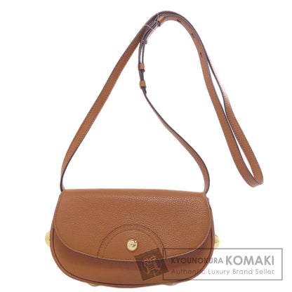 Salvatore Ferragamo Gancini Hardware engraved Shoulder Bag Leather Ladies [Used]