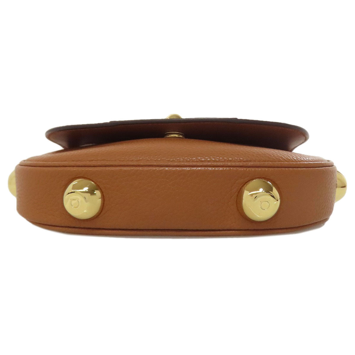 Salvatore Ferragamo Gancini Hardware engraved Shoulder Bag Leather Ladies [Used]