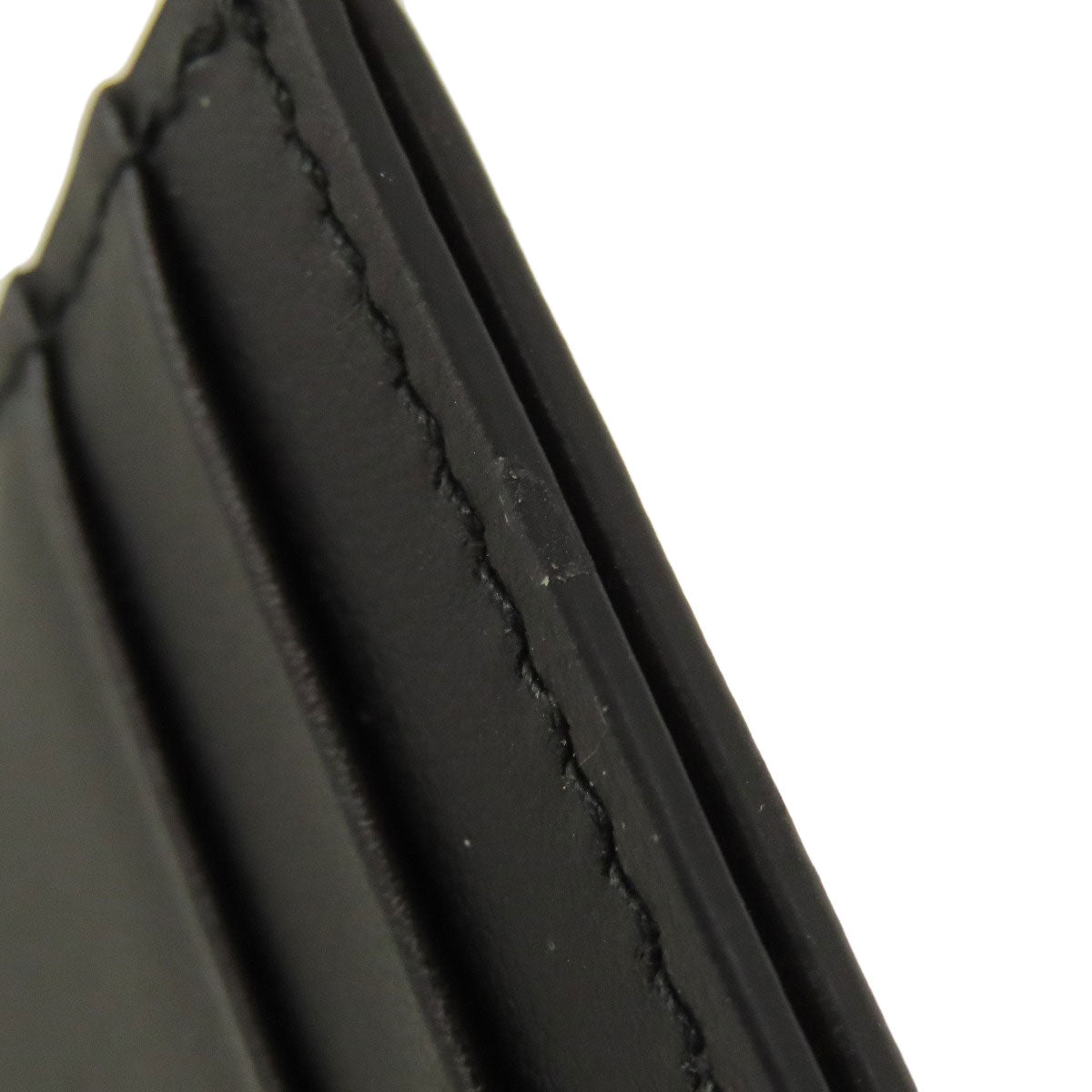 GUCCI 547596 logo Card Case Leather Ladies [Used]