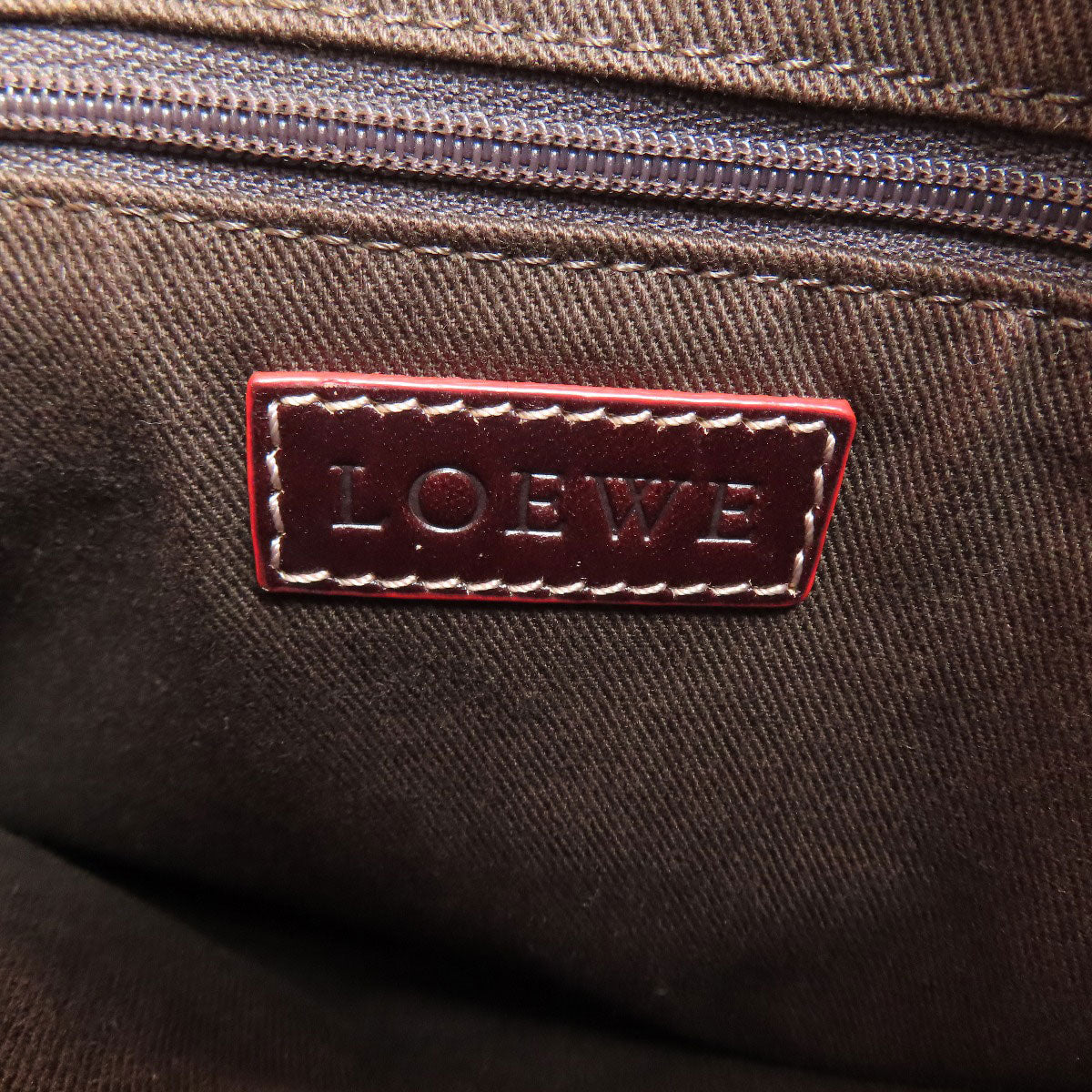 LOEWE anagram Shoulder Bag Canvas Ladies [Used]