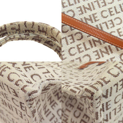 CELINE Small Hippo Thais Triomphe Handbag Canvas Ladies [Used]