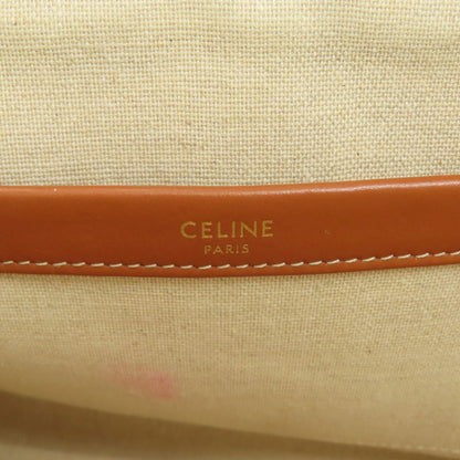 CELINE Small Hippo Thais Triomphe Handbag Canvas Ladies [Used]