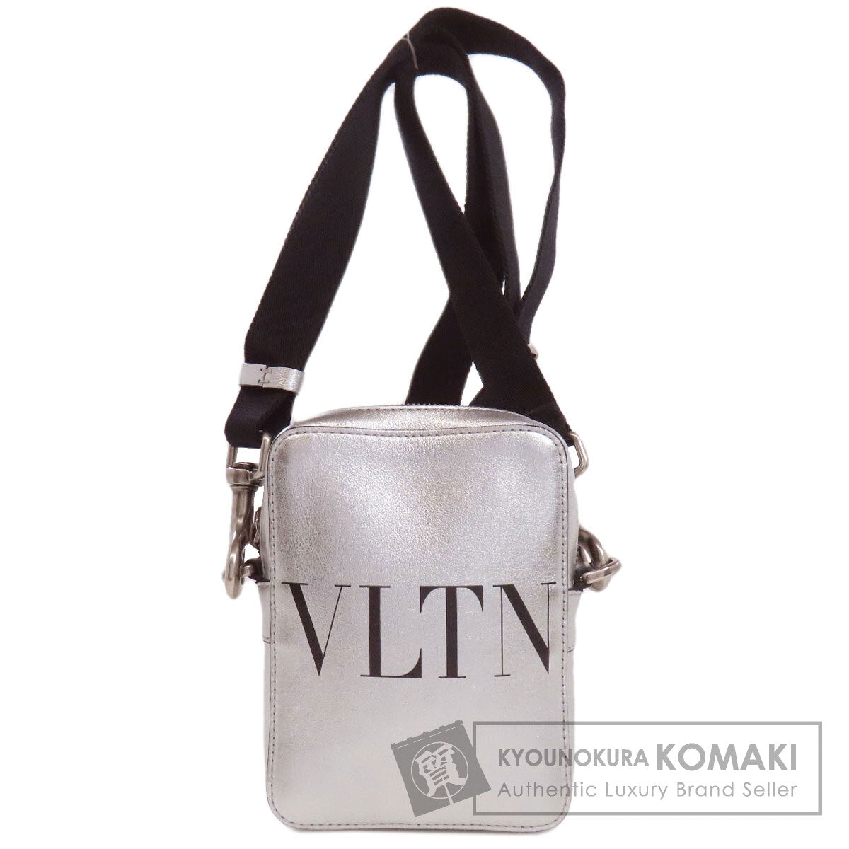 VALENTINO VLTN logo Shoulder Bag Calf Ladies [Used]
