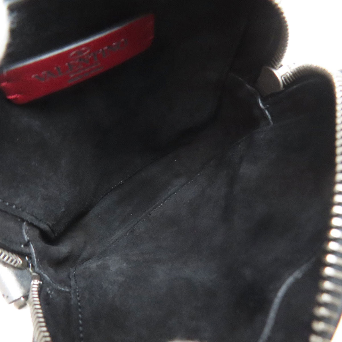 VALENTINO VLTN logo Shoulder Bag Calf Ladies [Used]