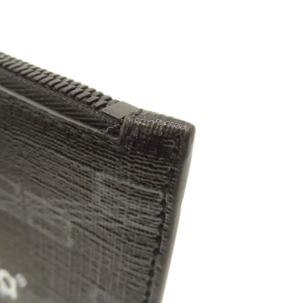 BALENCIAGA 640535 Logo print coin purse PVC Ladies [Used]