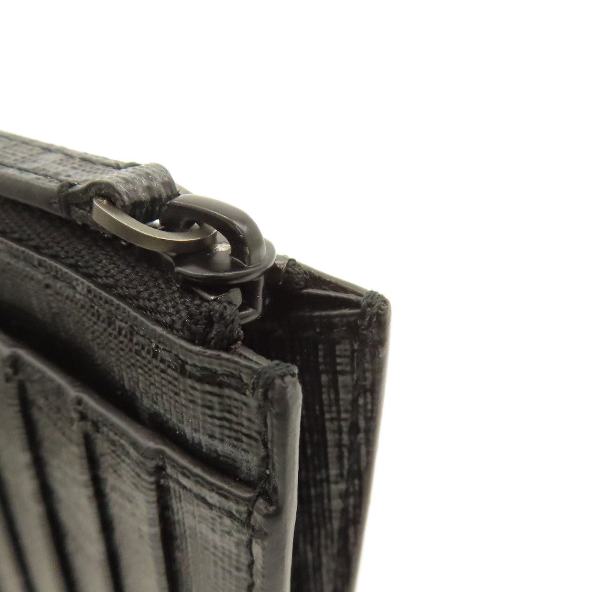 BALENCIAGA 640535 Logo print coin purse PVC Ladies [Used]