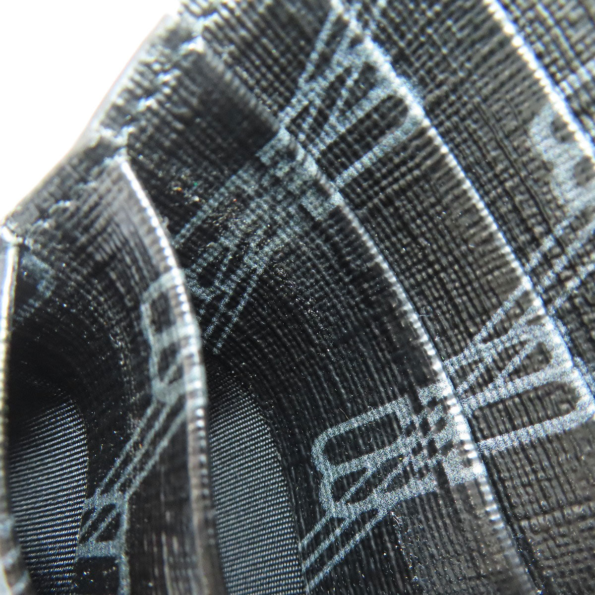 BALENCIAGA 640535 Logo print coin purse PVC Ladies [Used]