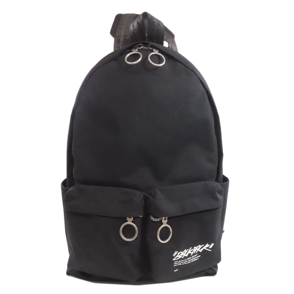 SELECT BAG Off-White Backpack Backpack Â· Daypack Canvas Ladies [Used]