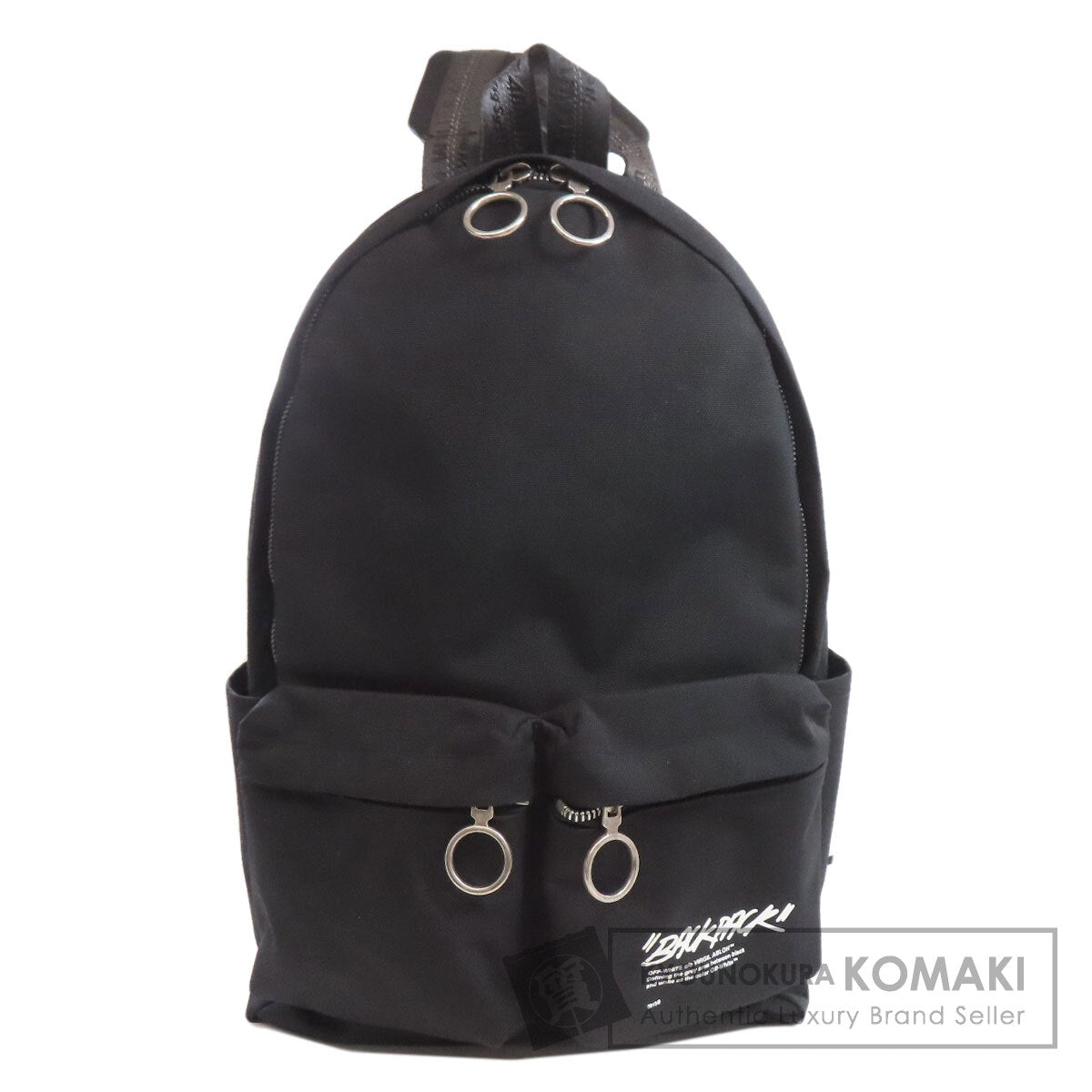 SELECT BAG Off-White Backpack Backpack Â· Daypack Canvas Ladies [Used]