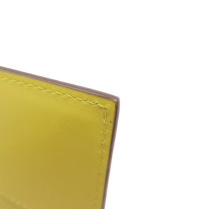 Jimmy Choo JC logo Card Case Leather Ladies [Used]